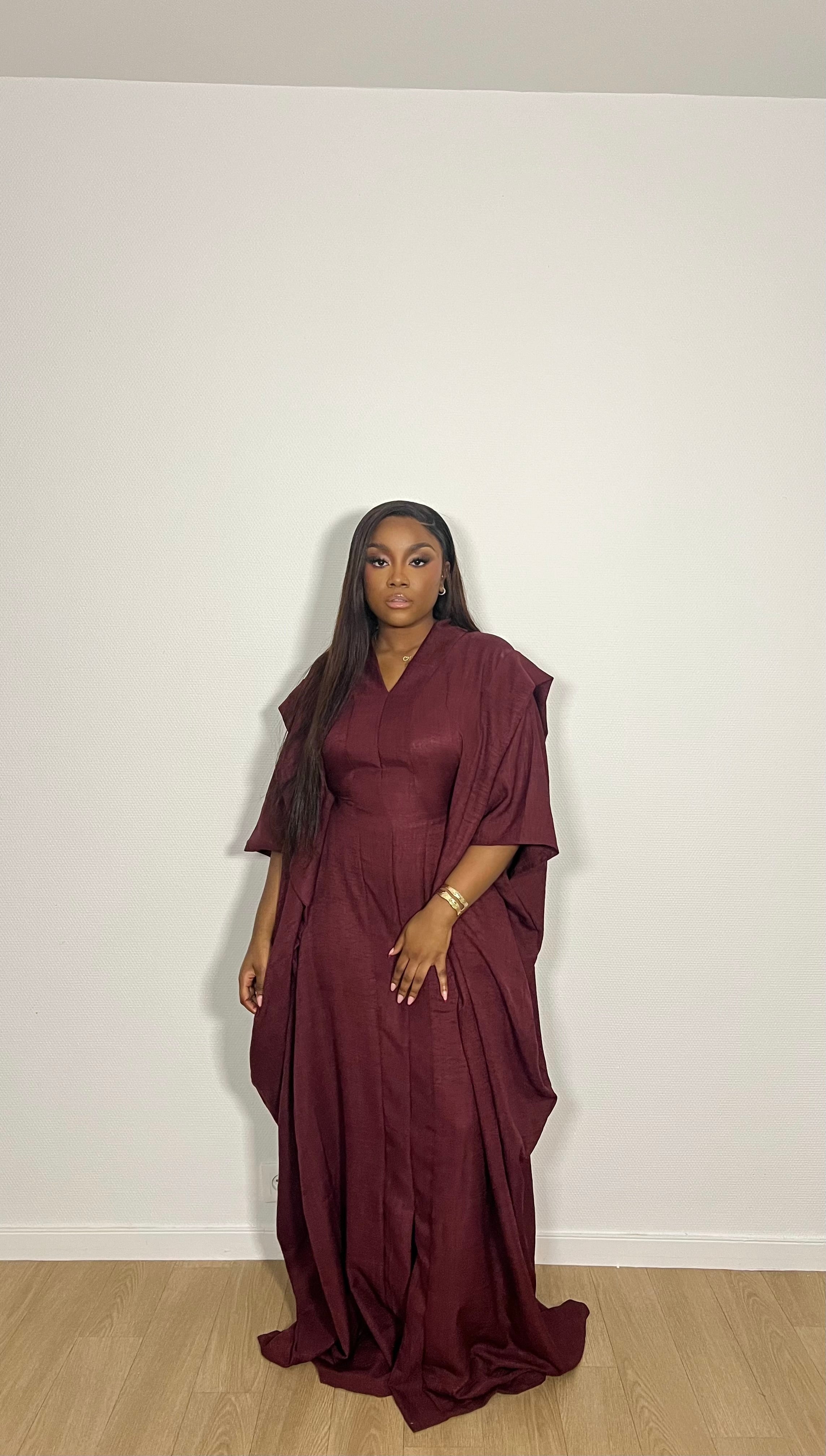 Sadiya - Rouge bordeaux