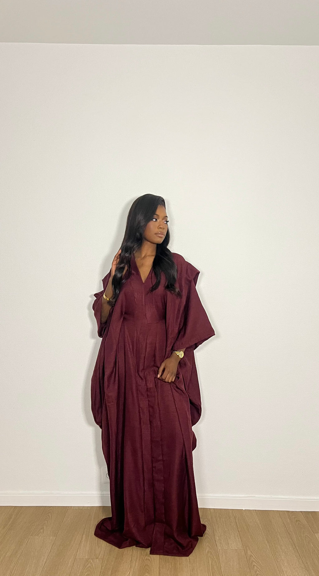 Sadiya - Rouge bordeaux