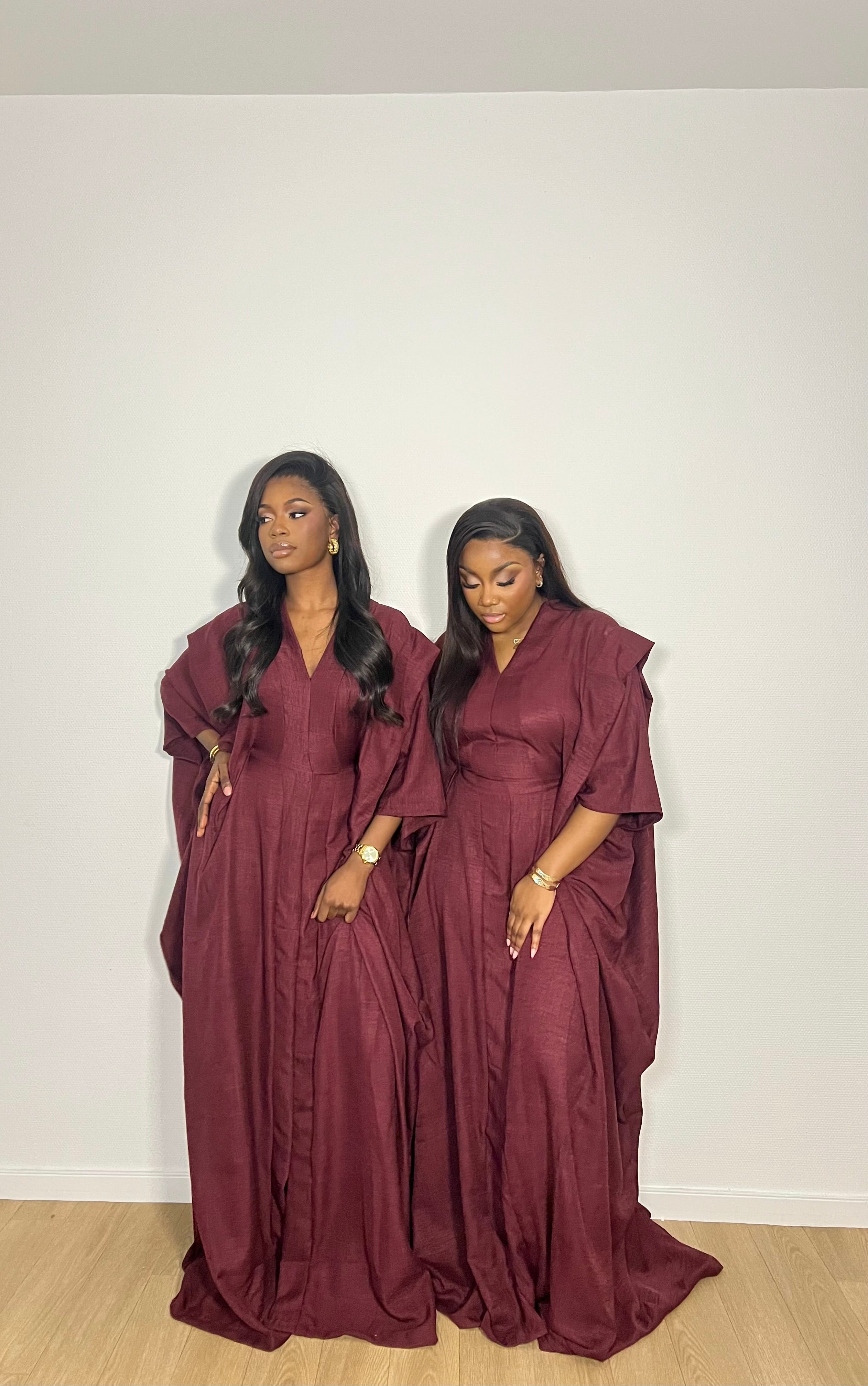 Sadiya - Rouge bordeaux
