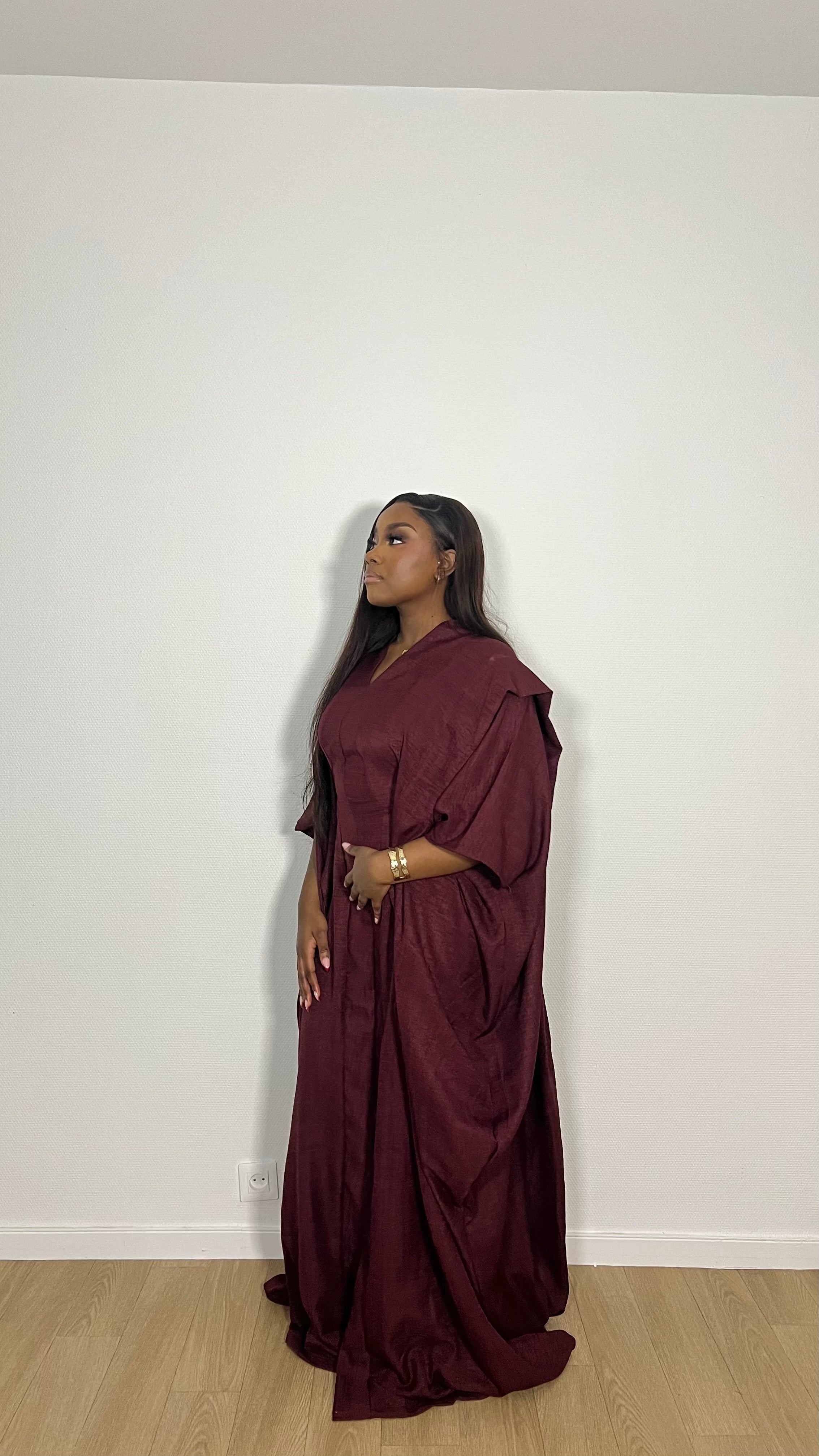 Sadiya - Rouge bordeaux
