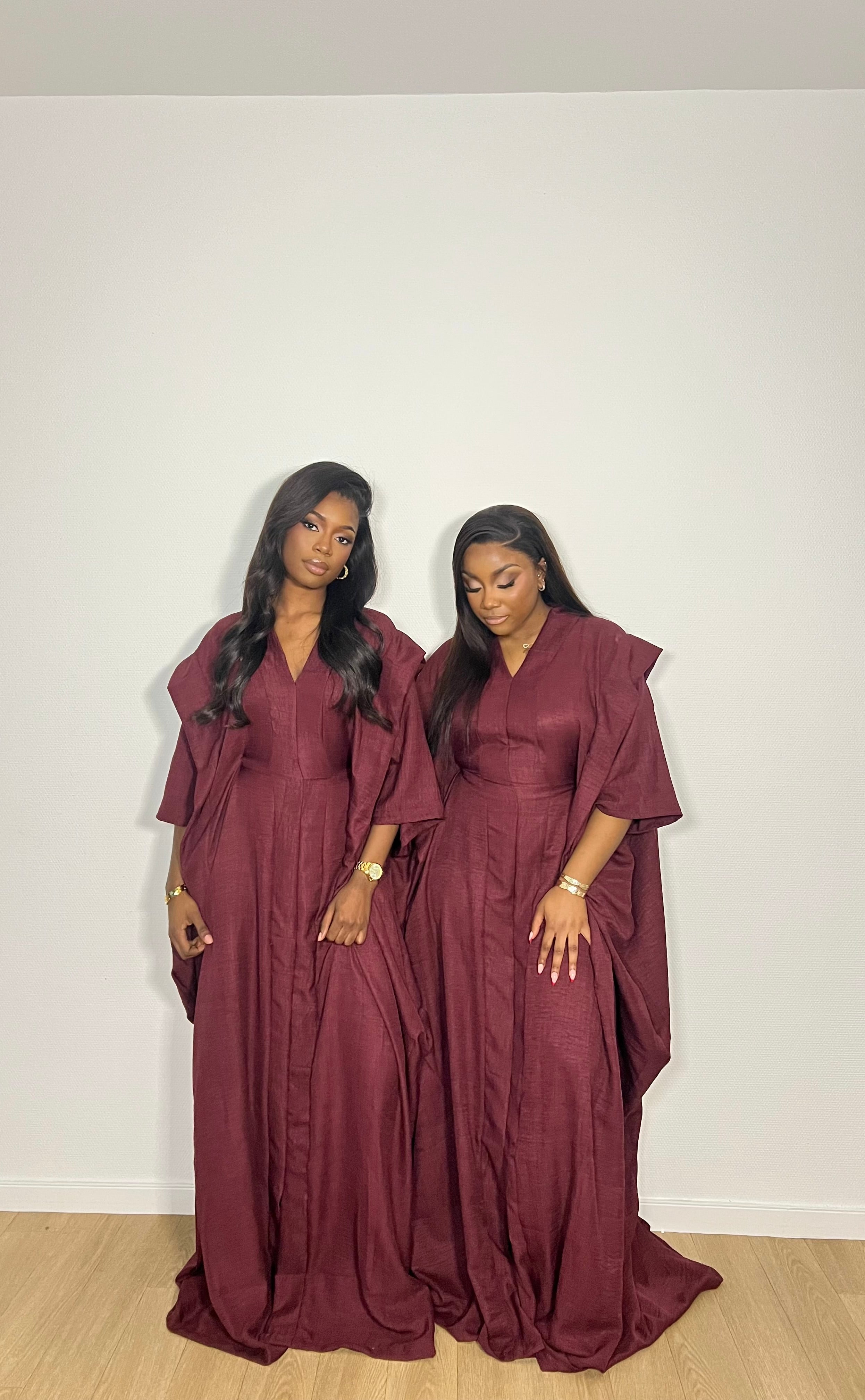 Sadiya - Rouge bordeaux