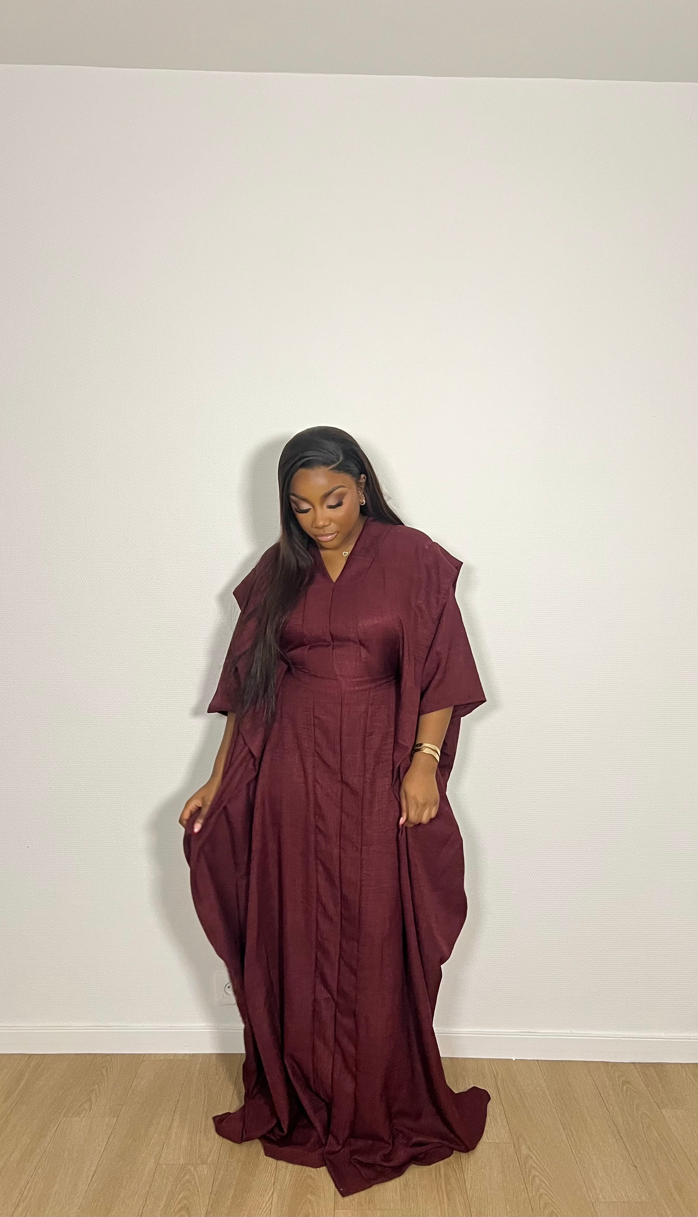Sadiya - Rouge bordeaux