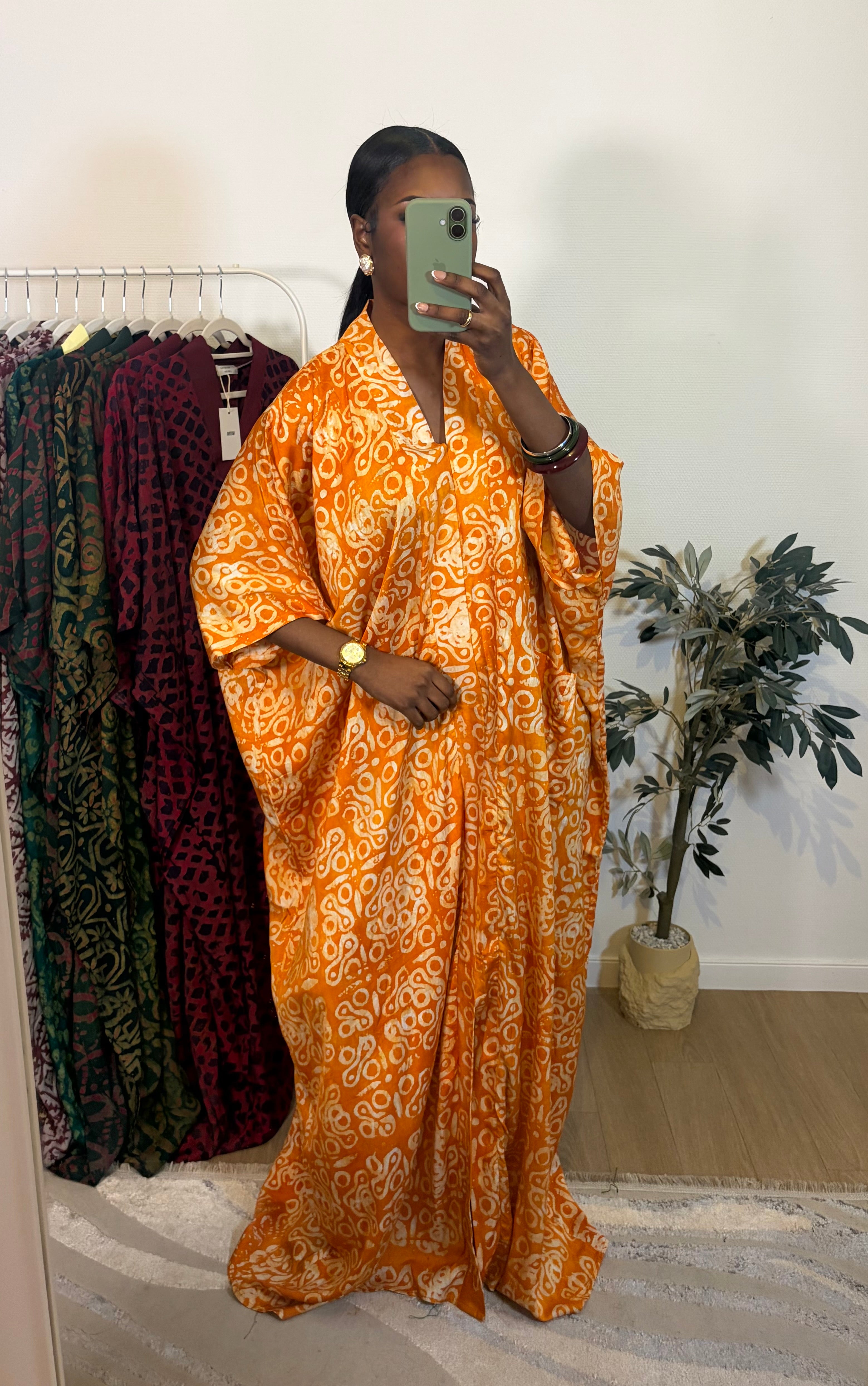 Robe Soumama - Orange