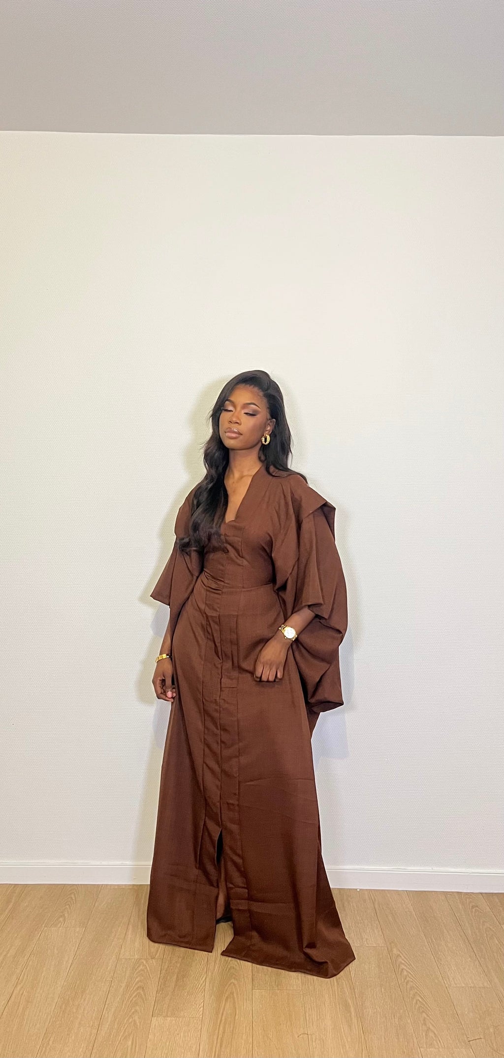 Sadiya - Marron foncé