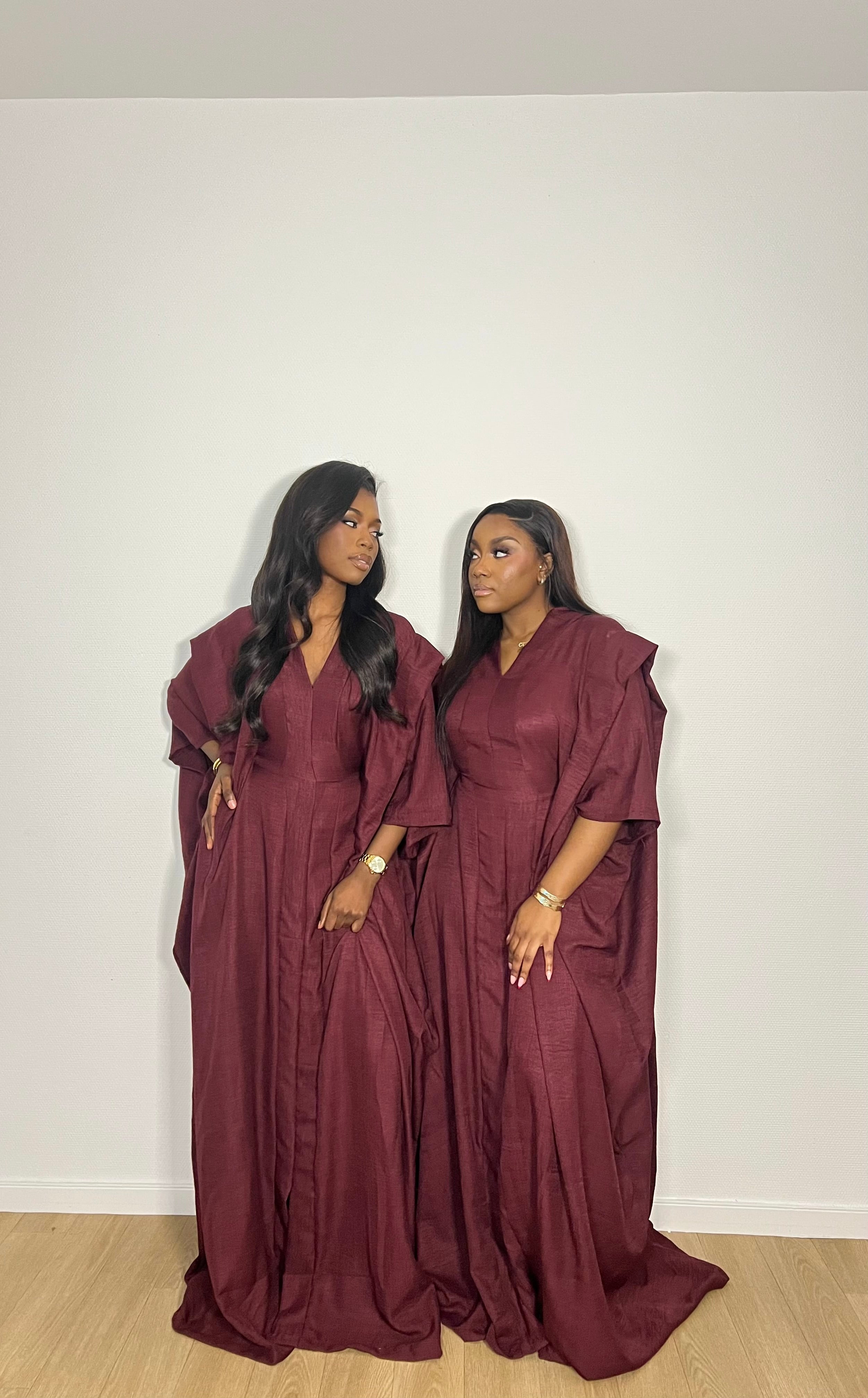 Sadiya - Rouge bordeaux