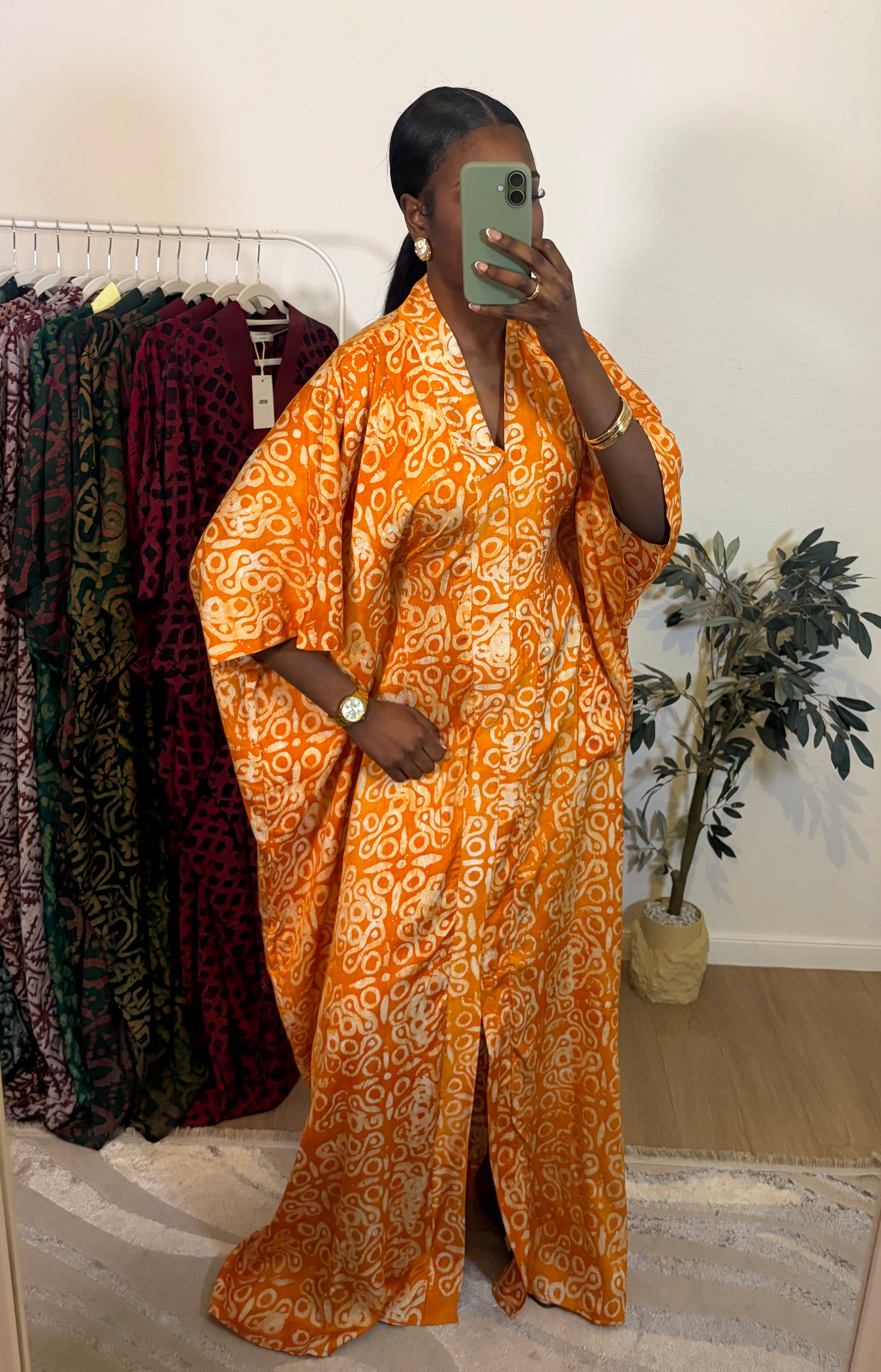 Robe Soumama - Orange