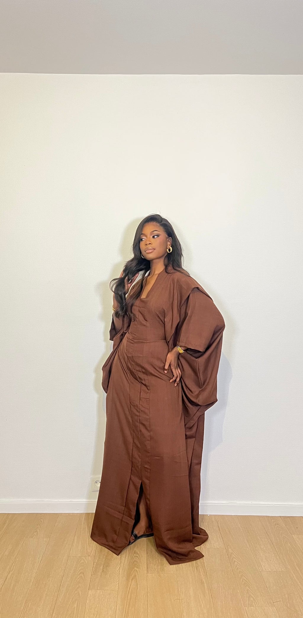 Sadiya - Marron foncé