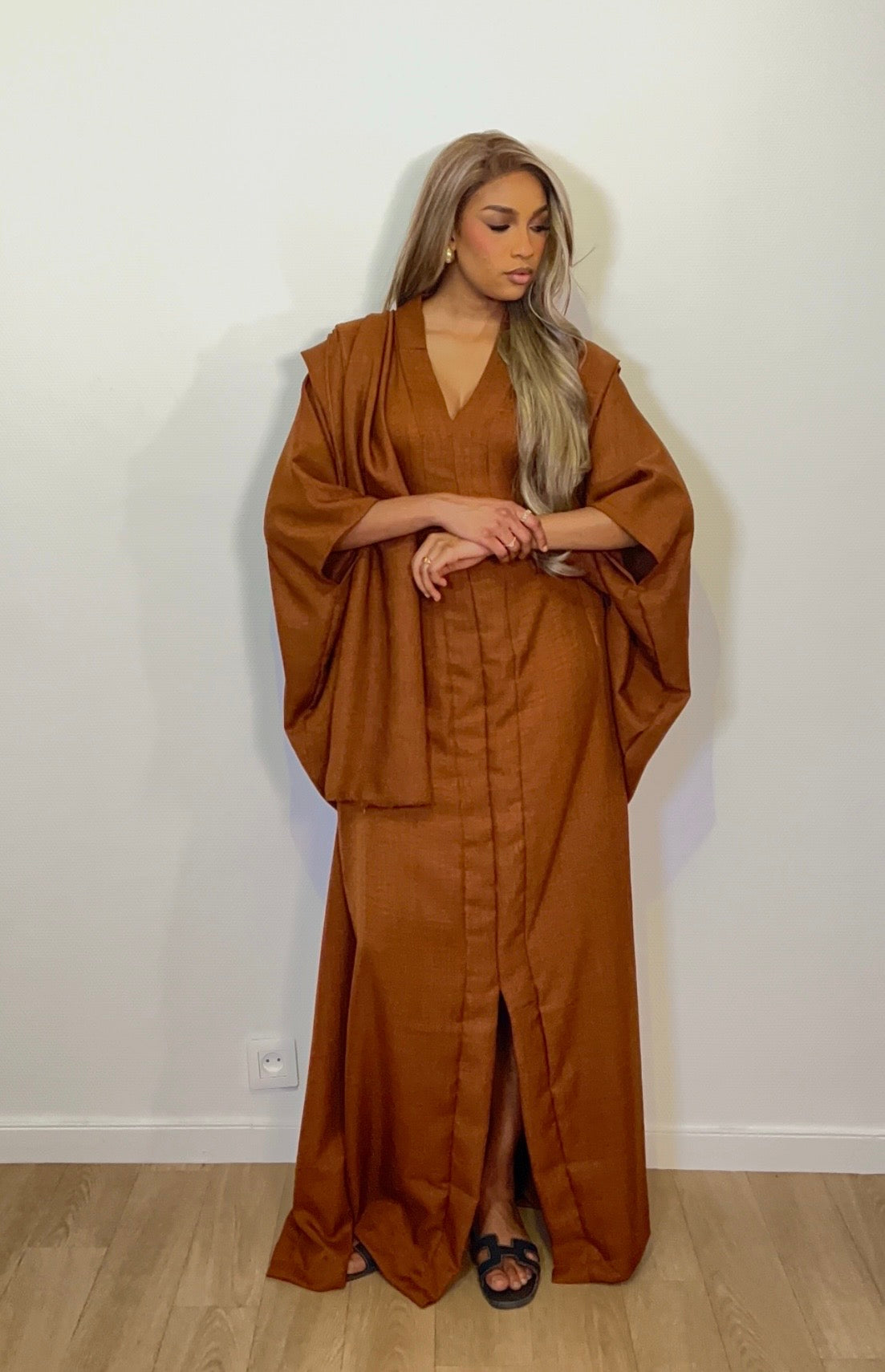 Robe Sadiya caramel