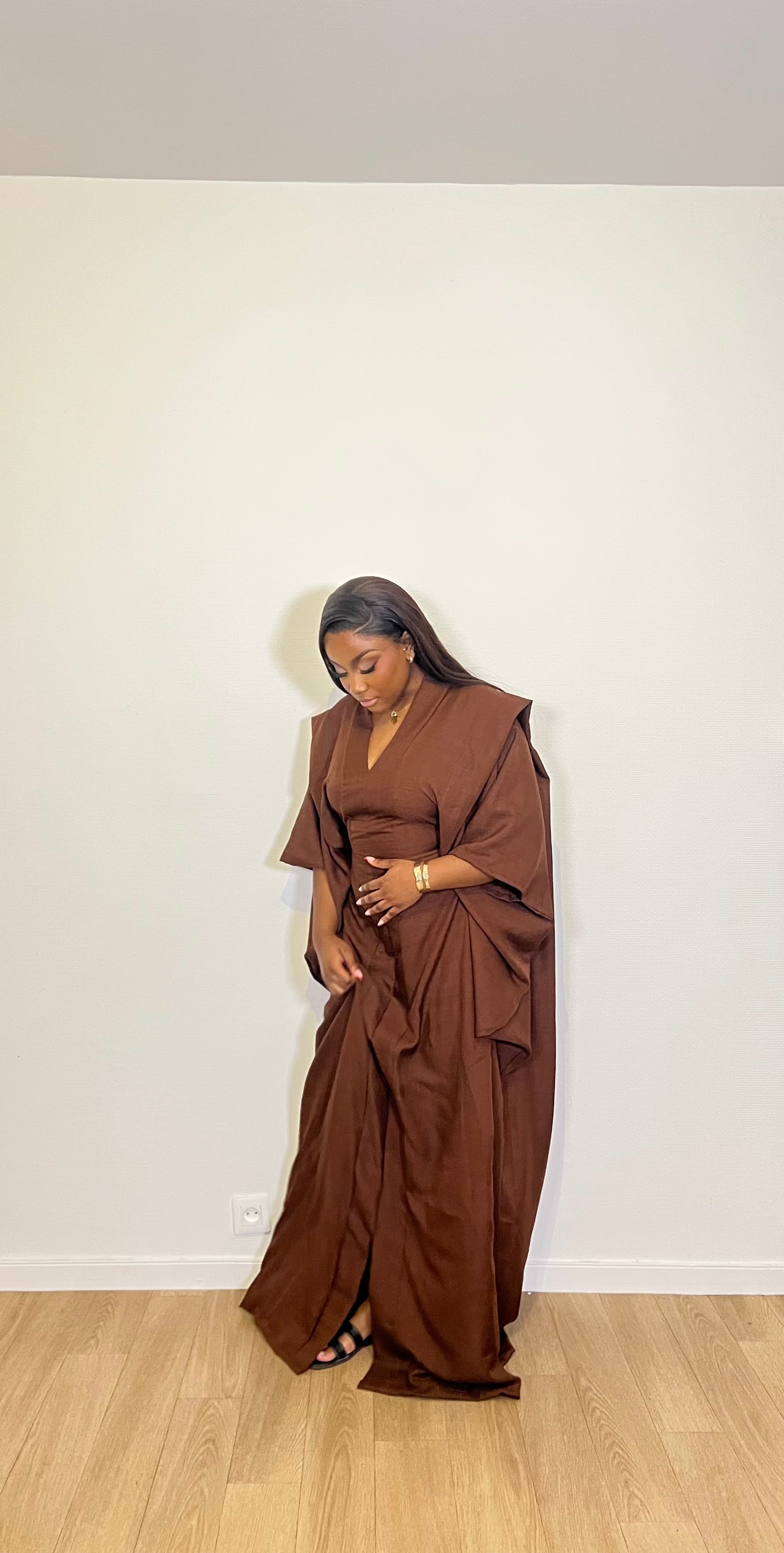 Sadiya - Marron foncé