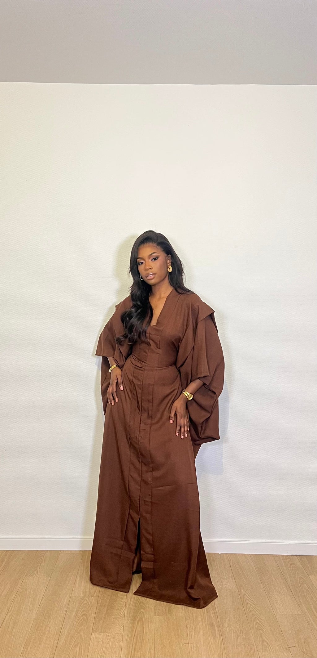 Sadiya - Marron foncé